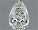 Natural Diamond 0.50 Carats, Pear with  Cut, H Color, VS1 Clarity and Certified by IGI