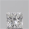 Natural Diamond 1.20 Carats, Princess with  Cut, F Color, VVS2 Clarity and Certified by GIA