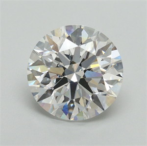 Picture of Lab Grown Diamond 4.12 Carats, Round with Excellent Cut, D Color, VS1 Clarity and Certified by IGI