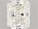 Natural Diamond 1.08 Carats, Radiant with  Cut, I Color, VVS1 Clarity and Certified by GIA