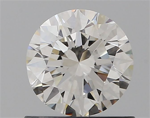 Picture of Natural Diamond 0.70 Carats, Round with Excellent Cut, I Color, VS1 Clarity and Certified by GIA