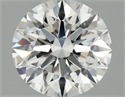 Lab Grown Diamond 1.39 Carats, Round with Ideal Cut, F Color, VS1 Clarity and Certified by IGI