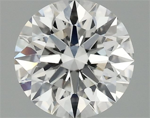 Picture of Lab Grown Diamond 1.39 Carats, Round with Ideal Cut, F Color, VS1 Clarity and Certified by IGI