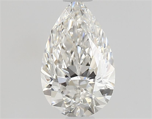Picture of Natural Diamond 0.71 Carats, Pear with  Cut, H Color, VVS2 Clarity and Certified by GIA