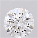 Del inventario de diamantes de laboratorio, 2.55 quilates, Redondo , Color D, claridad IF y certificado IGI