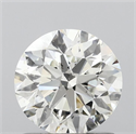 Natural Diamond 1.13 Carats, Round with Excellent Cut, J Color, SI2 Clarity and Certified by GIA