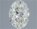 Diamante Natural 1.50 quilates, Ovalado , Color J, claridad VS1 y certificado IGI