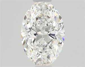 Foto Diamante Natural 0.70 quilates, Ovalado , Color F, claridad VS2 y certificado GIA de