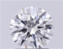 Del inventario de diamantes de laboratorio, 1.01 quilates, Redondo , Color F, claridad VVS2 y certificado IGI