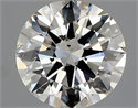 Diamante Natural 1.20 quilates, Redondo , Color K, claridad SI1 y certificado GIA
