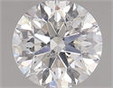 Natural Diamond 1.01 Carats, Round with Excellent Cut, F Color, SI2 Clarity and Certified by IGI