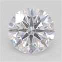 Lab Grown Diamond 4.05 Carats, Round with Ideal Cut, D Color, VS1 Clarity and Certified by IGI