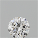 Natural Diamond 0.40 Carats, Round with Excellent Cut, E Color, VVS1 Clarity and Certified by GIA