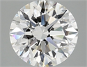 Del inventario de diamantes de laboratorio, 2.50 quilates, Redondo , Color H, claridad VVS2 y certificado IGI