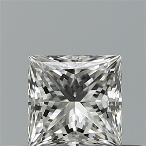 Foto Diamante Natural 0.43 quilates, Princesa , Color F, claridad VVS2 y certificado IGI de