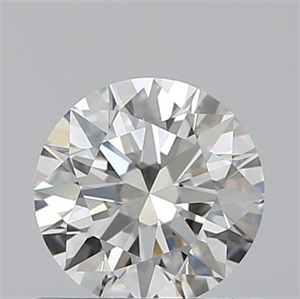 Picture of Natural Diamond 0.50 Carats, Round with Excellent Cut, H Color, VVS2 Clarity and Certified by GIA