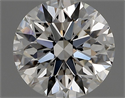 Natural Diamond 0.87 Carats, Round with Excellent Cut, G Color, VVS2 Clarity and Certified by GIA