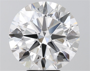 Picture of Lab Grown Diamond 7.04 Carats, Round with Ideal Cut, F Color, VS1 Clarity and Certified by IGI