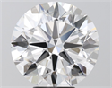 Lab Grown Diamond 7.04 Carats, Round with Ideal Cut, F Color, VS1 Clarity and Certified by IGI