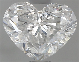 Picture of Natural Diamond 1.00 Carats, Heart with  Cut, F Color, SI2 Clarity and Certified by HRD