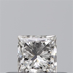 Picture of Natural Diamond 0.23 Carats, Princess with  Cut, G Color, VS1 Clarity and Certified by GIA