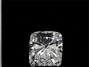 Foto Diamante Natural 4.02 quilates, Del cojín , Color H, claridad VS1 y certificado GIA de