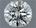 Natural Diamond 0.80 Carats, Round with Excellent Cut, J Color, VS1 Clarity and Certified by IGI