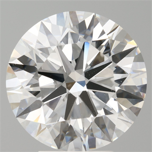 Picture of Lab Grown Diamond 5.02 Carats, Round with Ideal Cut, E Color, VVS2 Clarity and Certified by IGI