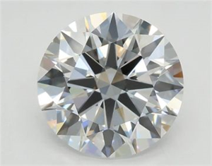 Picture of Lab Grown Diamond 2.02 Carats, Round with Excellent Cut, E Color, VS1 Clarity and Certified by GIA