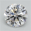 Del inventario de diamantes de laboratorio, 0.77 quilates, Redondo , Color D, claridad VVS2 y certificado IGI