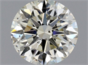 Natural Diamond 0.80 Carats, Round with Excellent Cut, L Color, SI1 Clarity and Certified by GIA