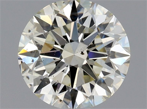Picture of Natural Diamond 0.80 Carats, Round with Excellent Cut, L Color, SI1 Clarity and Certified by GIA