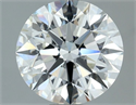 Natural Diamond 1.81 Carats, Round with Excellent Cut, I Color, VS2 Clarity and Certified by GIA