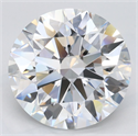 Del inventario de diamantes de laboratorio, 4.04 quilates, Redondo , Color D, claridad VVS1 y certificado GIA