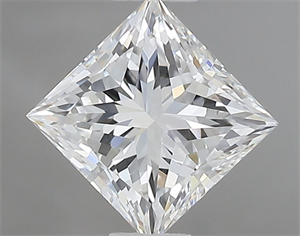 Foto Diamante Natural 1.01 quilates, Princesa , Color G, claridad VVS1 y certificado GIA de