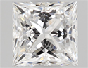 Diamante Natural 0.50 quilates, Princesa , Color D, claridad VS1 y certificado GIA