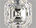 Diamante Natural 1.00 quilates, Asscher , Color G, claridad VVS2 y certificado IGI