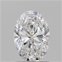 Natural Diamond 1.22 Carats, Oval with  Cut, E Color, VS1 Clarity and Certified by GIA