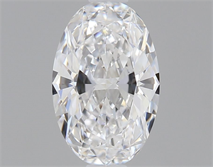 Picture of Natural Diamond 0.50 Carats, Oval with  Cut, D Color, VS2 Clarity and Certified by GIA