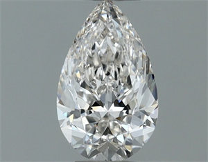 Foto Diamante Natural 0.50 quilates, De pera , Color I, claridad VS2 y certificado GIA de