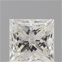 Diamante Natural 0.54 quilates, Princesa , Color H, claridad SI1 y certificado GIA