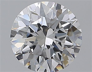 Picture of Natural Diamond 1.76 Carats, Round with Excellent Cut, D Color, VVS1 Clarity and Certified by GIA