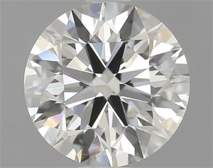 Picture of Natural Diamond 1.02 Carats, Round with Excellent Cut, I Color, SI1 Clarity and Certified by GIA