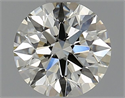 Natural Diamond 0.81 Carats, Round with Excellent Cut, I Color, VS1 Clarity and Certified by IGI