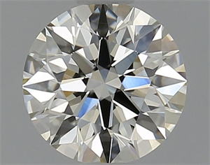 Picture of Natural Diamond 0.81 Carats, Round with Excellent Cut, I Color, VS1 Clarity and Certified by IGI