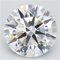 Del inventario de diamantes de laboratorio, 4.09 quilates, Redondo , Color D, claridad VVS1 y certificado GIA