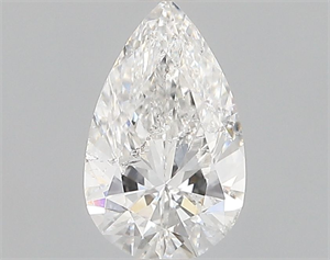 Picture of Natural Diamond 0.50 Carats, Pear with  Cut, F Color, I1 Clarity and Certified by GIA