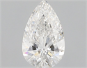 Diamante Natural 0.50 quilates, De pera , Color F, claridad I1 y certificado GIA