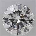 Lab Grown Diamond 4.50 Carats, Round with Excellent Cut, E Color, VS1 Clarity and Certified by IGI