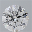 Del inventario de diamantes de laboratorio, 2.08 quilates, Redondo , Color E, claridad VVS2 y certificado IGI